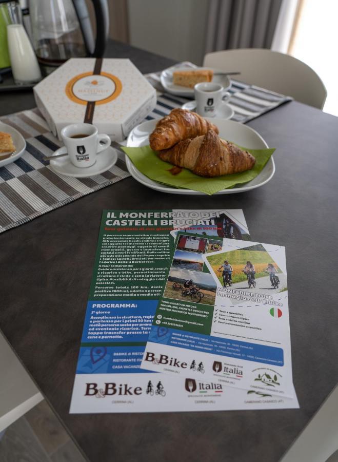B & Bike Di Ristorante Italia Mombello Monferrato Экстерьер фото